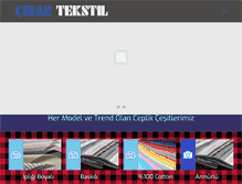 Tablet Screenshot of cinartex.com